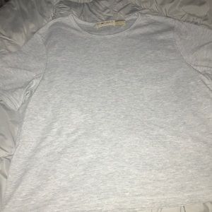 Grey short sleeve tee shirt